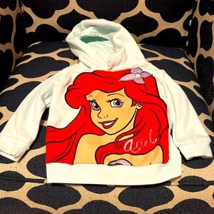 Toddler Hoodie 2T Ariel